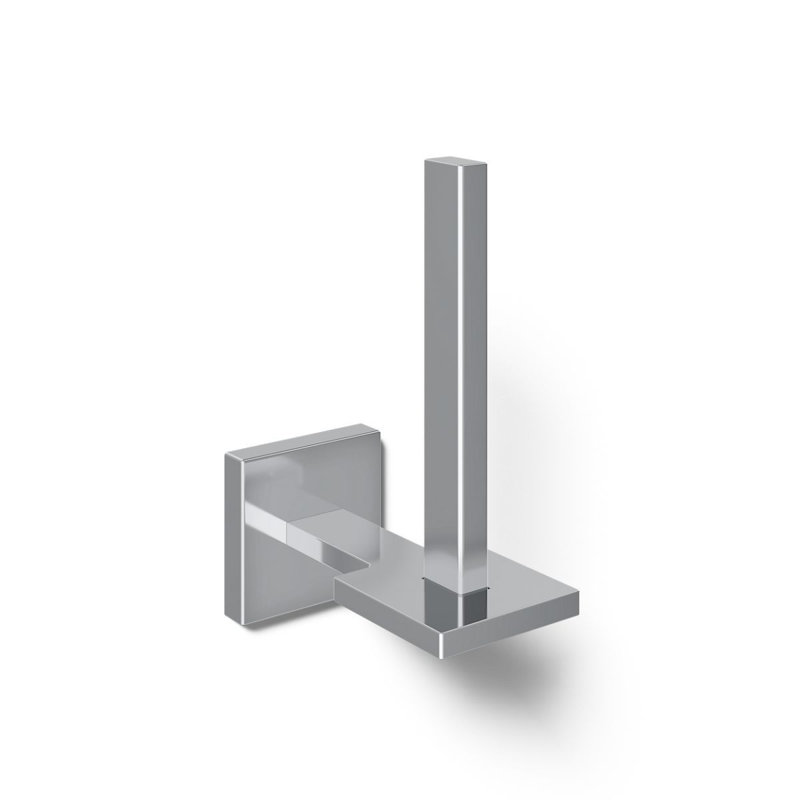 Porte-papier hygiénique carré carré, Chrome poli