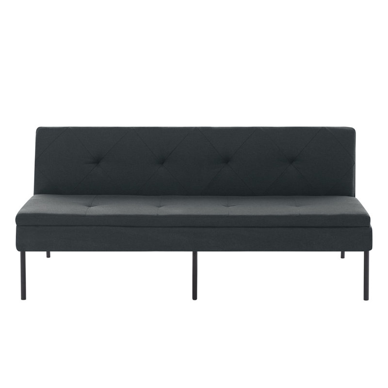 63.39'' Tufted Convertible Sleeper Futon Sofa