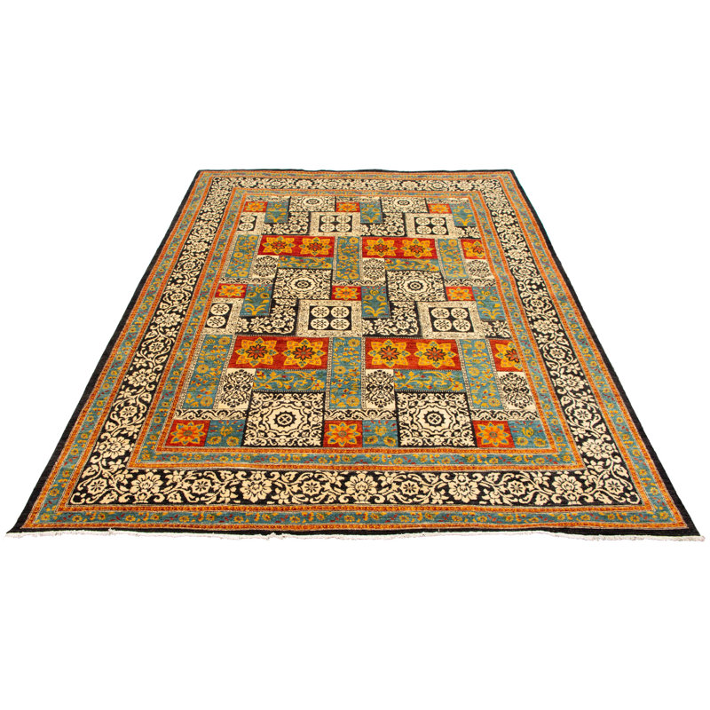 Brunos One-of-a-Kind 9'3" X 12'1" New Age Wool Area Rug in