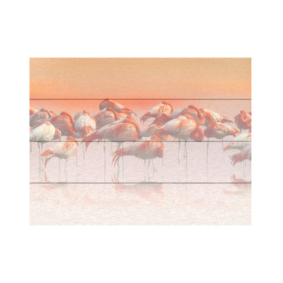 Anna Cseresnjes  La Sieste Wood Slat Art