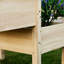 Outsunny 34"X34"X28" Raised Garden Bed