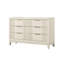Poignées en chrome antique en bois