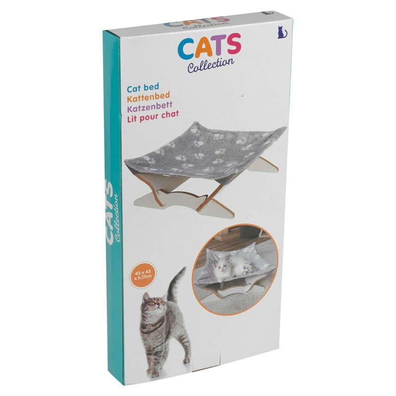 Lodgeste Animal Print Elevated Pet Bed