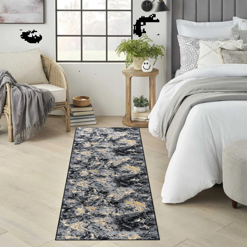 Shag Area Rug, Runner 60 x 220 cm