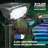 Black Solar Powered Integrated LED Pathway Light Pack