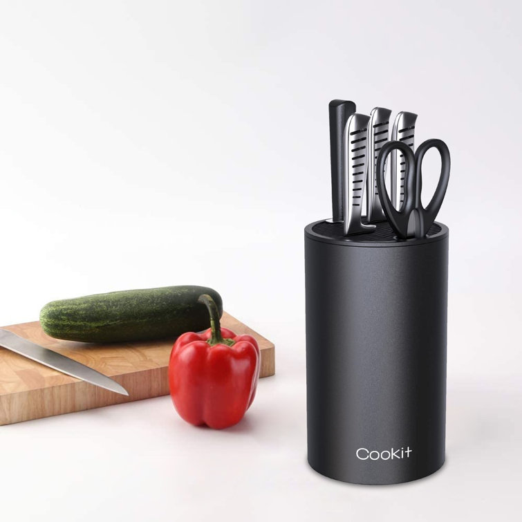 Knife Block Without Knives, Cookit Universal Round Knife Block