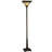 Mission Prime 69'' Mahogany Bronze Torchiere Floor Lamp