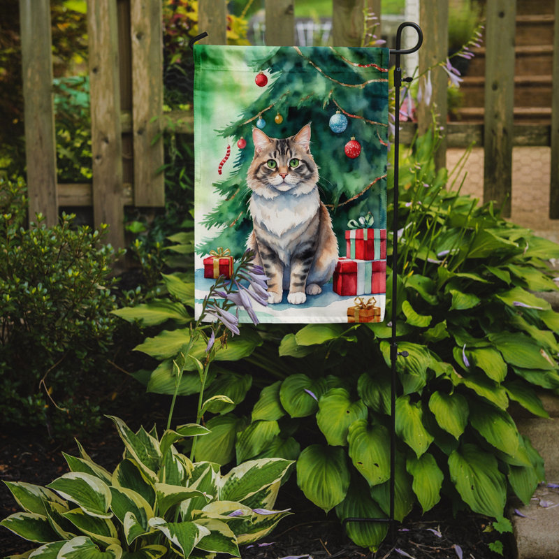 Drapeau de jardin Pixie Bob, Kurilian Bobtail
