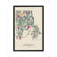 Copenhagen, Denmark Map by Ayse Deniz Akerman - Floater Frame Print on Canvas-1117445259-1117445285