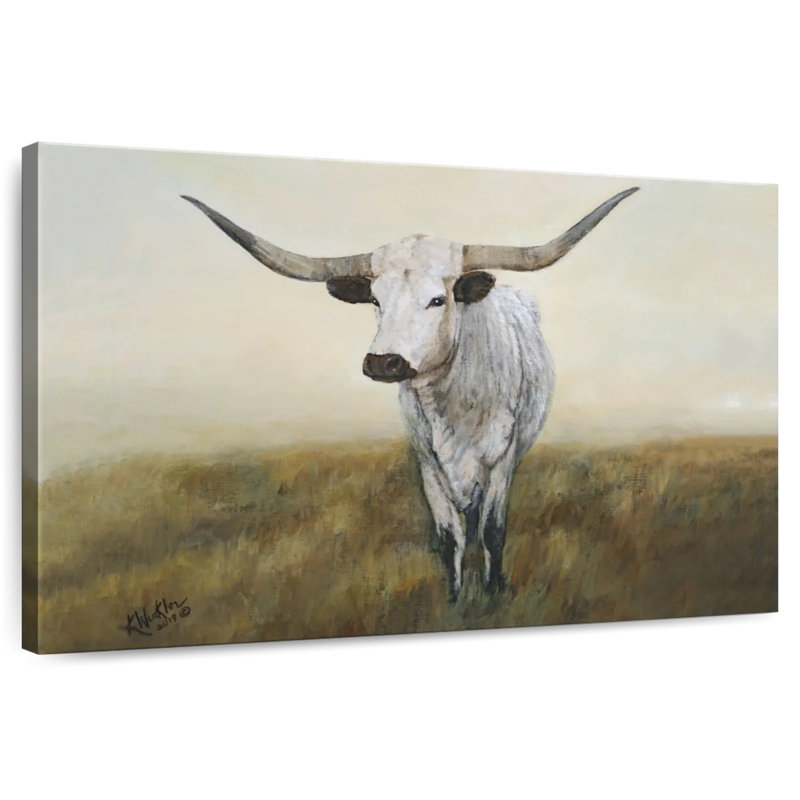 Brampt Knight In White Satin II, 32" H x 48" W