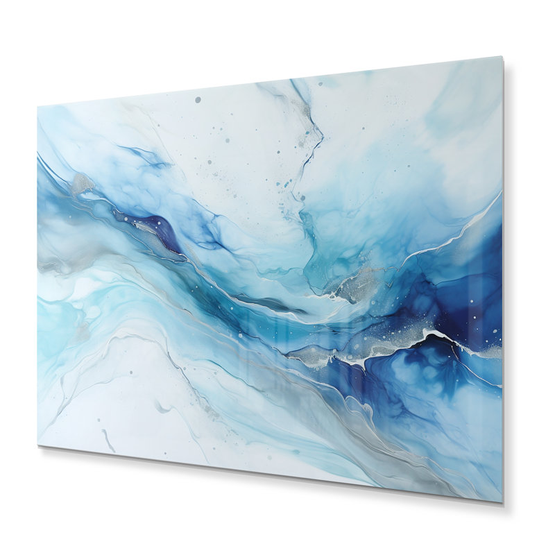 - Art mural abstrait en métal, H 30 po x l 40 po x P 1,5 po