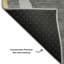 Tapis de qualité supérieure lavable à la machine Cossette AMF1047-1471095664