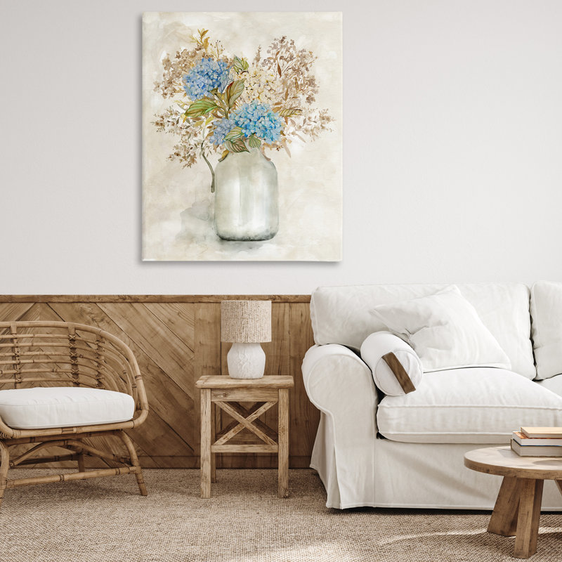 Charmant bouquet de fleurs murales, conception par Carol Robinson, H 48 po x l 36 po
