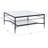 Genevieve Glass Top Single Coffee Table-424001139