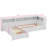 Twin-Sized L-Shaped Platform Bed With Trundle And A Single Drawer-382585227