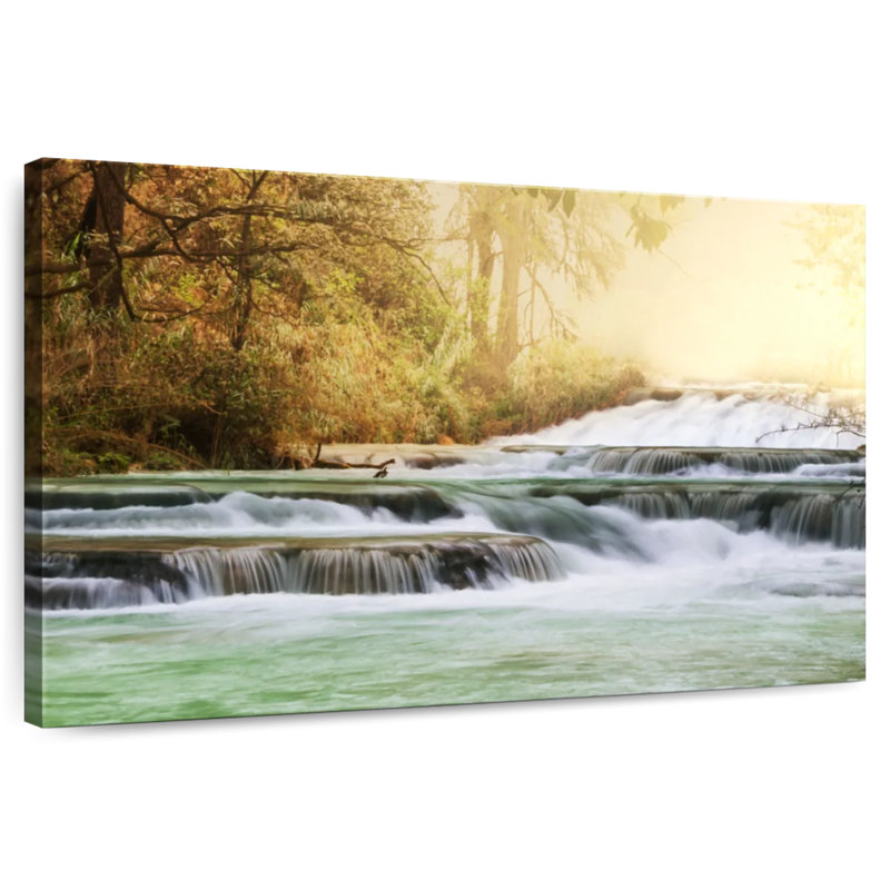 Alvord Cascading Mexico Waterfalls, 8" H x 12" W