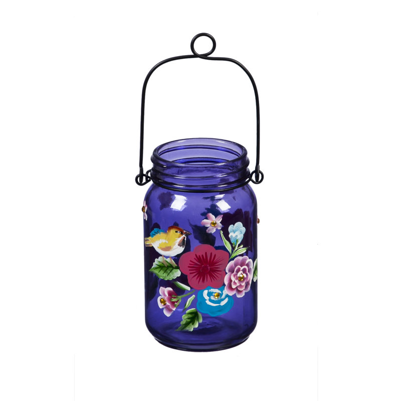 Pot de verre 3,15 po, Mauve
