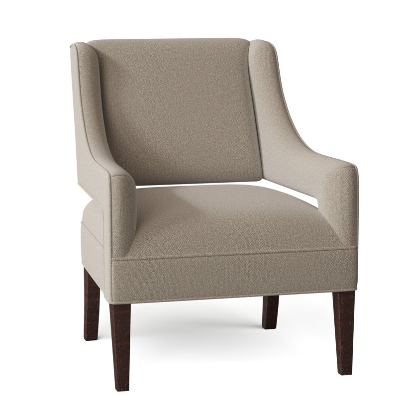Madison 27" W Armchair, French Oak, 2018 Snow