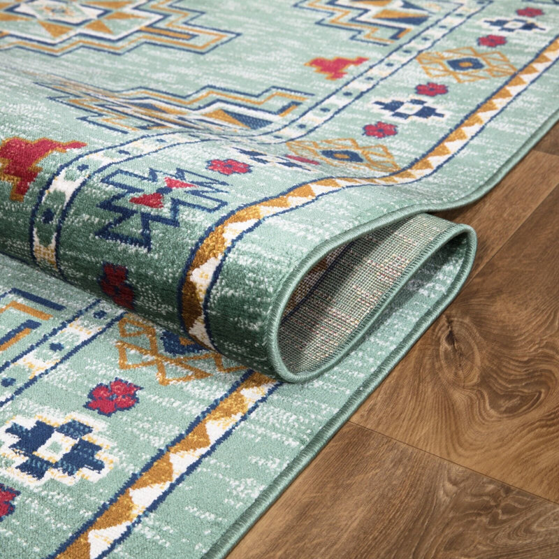 Oriental Area Rug, Rectangle 60 x 110cm
