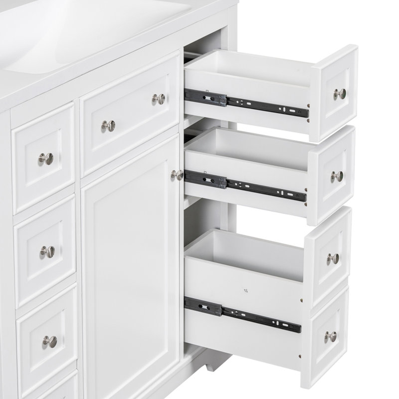 Base de meuble-lavabo simple 35,6 po seulement