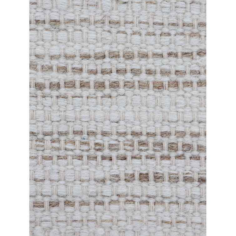 Mona Striped Cotton Hand Woven Area Rug