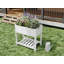 Jardin surélevé classique en vinyle L 33 po x l 19 po x H 33 po Classic