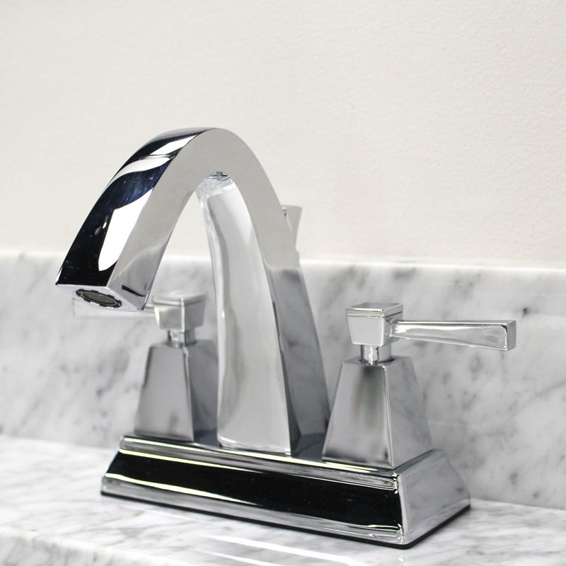 2-handle Bathroom Faucet, Chrome