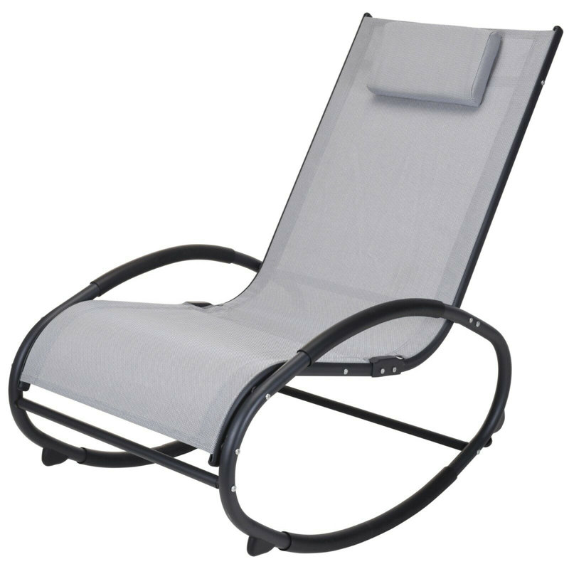 Burdine Outdoor Chair, Light Grey