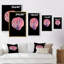Coquillage sur fond noir - peinture-1009030885-1009030881