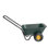 Chariot utilitaire Green Garden avec 2 roues en fer et une benne en plastique