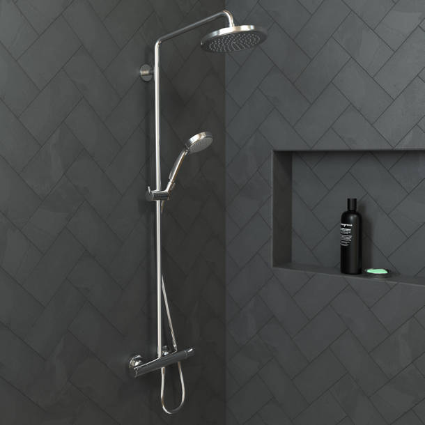 Hansgrohe Exposed Thermostatic Valve & Reviews | Wayfair