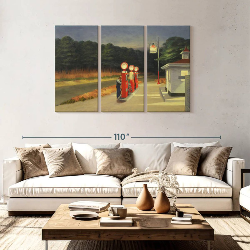 Mehar Gas, 48" H x 74" W
