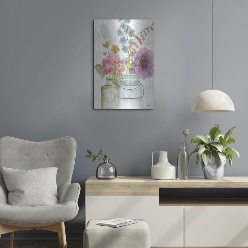 "Rainbow Seeds Flowers VIII" par Lisa Audit, H 24 po x l 16 po