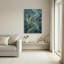 Ensemble de 1 tableau abstrait sur toile représentant un dragon-129340188-129340192