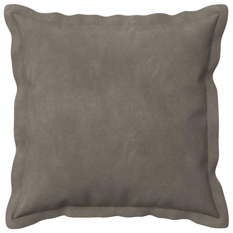Dark Grey Cushion Cover, Light Grey, Square 45cm