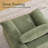 Compression Sofa with 7.5" Thick Seat