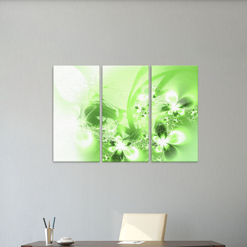 3 Piece Wrapped Canvas Print, 100cm H x 150cm W x 2cm D