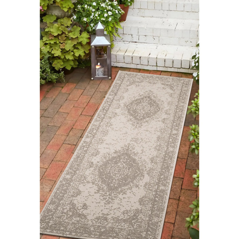 County Medallion Natural, Runner 67 x 200 cm