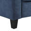 Causeuse Horatio 58 po, chenille bleu marine-1482289357