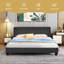 Lit plateforme tapissier Ashlay-971847474