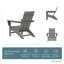 Chaise Adirondack POLYWOOD-39390152