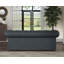 Melrose 3 Seater Leather Sofa Bed-118216852