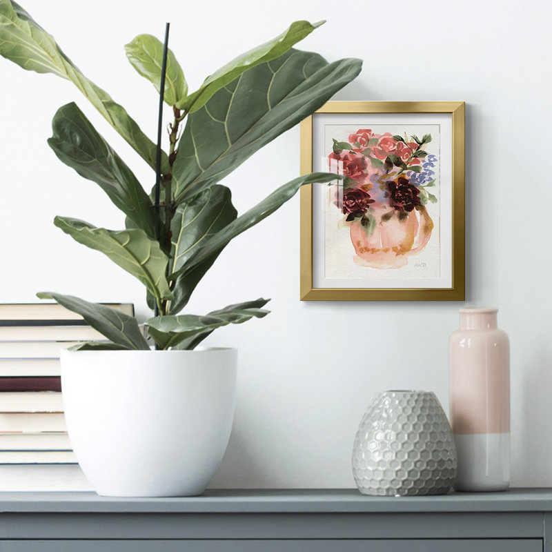 Vintage Pattern IV -Gallery Wrapped Canvas