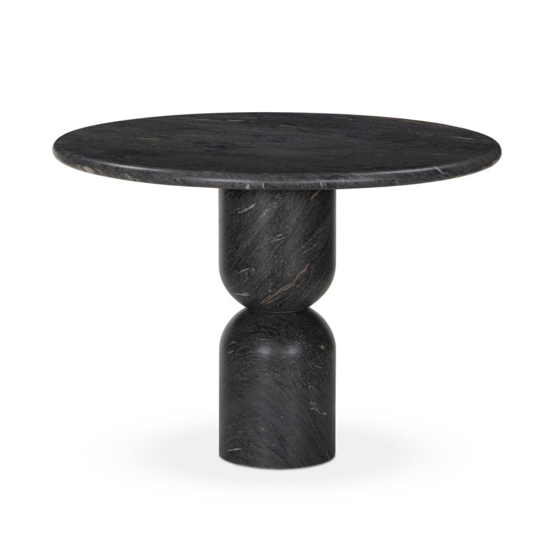 Round Marble Pedestal Dining Table