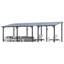 26 pi L 10 pi. D Pergola en polycarbonate, abri de jardin extérieur toutes saisons pour la cour, la terrasse et le jardin-128538448