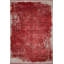 Tapis décoratif rouge à motif abstrait de lierre-532778307