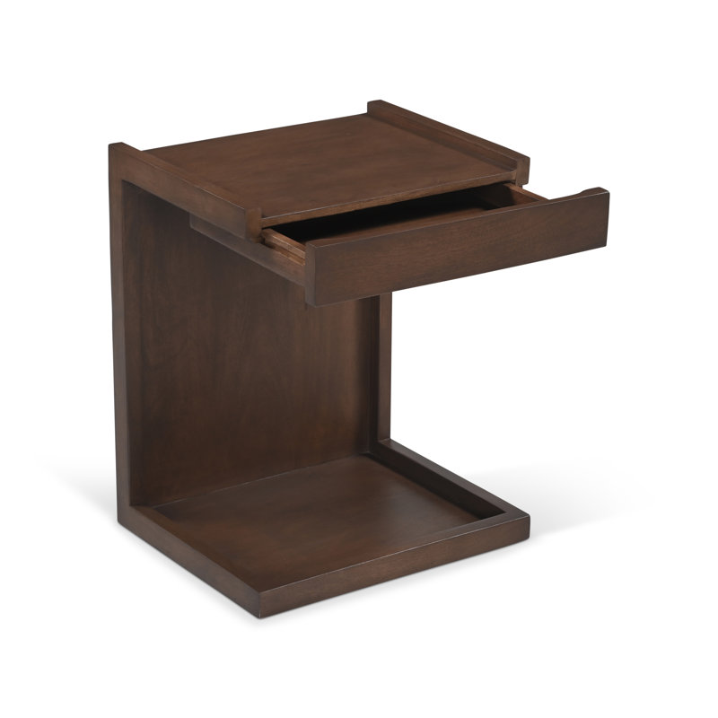 Rivo End Table, Walnut