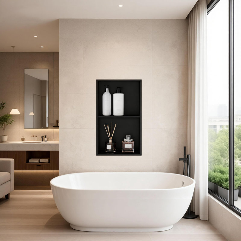 Bathroom Storage, Satin