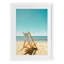 «Seclusion By The Ocean», reproduction sous verre encadrée, design par Elena Chukhlebova-166858383-166858370