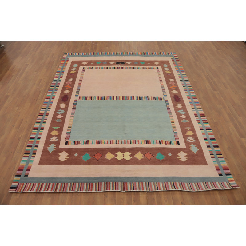 Tapis turc oriental à motif végétal 8 x 10